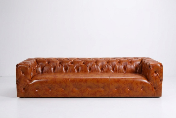 Canapé Chesterfield en tissu pour canapé Canapé cuir Canapé Suite 4 places