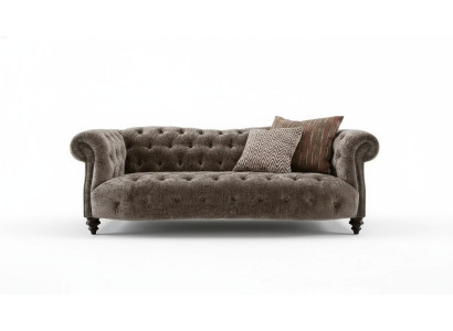 Canapé Chesterfield Canapé Tissu Rembourrage Canapés en Cuir Ensemble Rembourrage 3 Places
