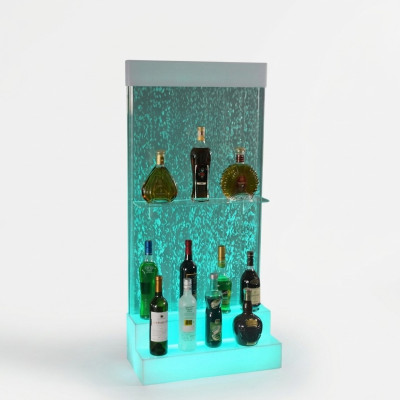 Étagères de bar LED design Étagère de bar Water Wall Comptoir Meuble