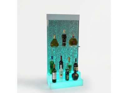 Étagères de bar LED design Étagère de bar Water Wall Comptoir Meuble