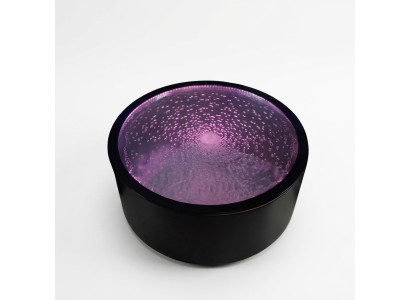 Table de design d'eau Table basse Colonnes d'eau Tables de canapé Éclairées par LED