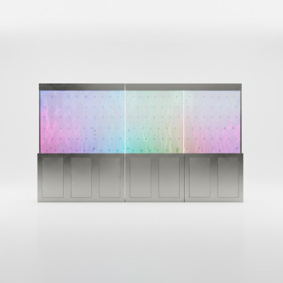 Moderner Wasserspaltwasserwände LED-Wasserwand beleuchtete Wand