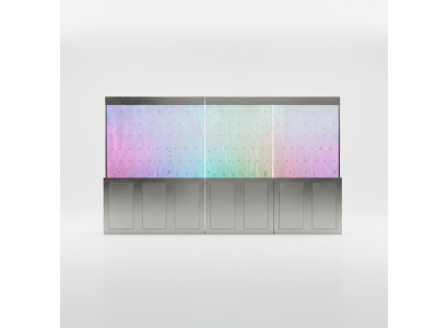 Moderner Wasserspaltwasserwände LED-Wasserwand beleuchtete Wand