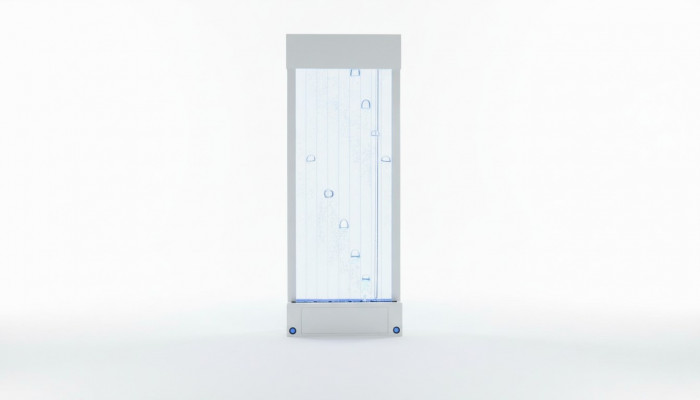 Étagère de séparation Armoire Mur d'eau Colonne Murs Mur d'eau LED