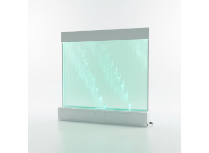 Moderner Wasserspeicherwände LED-Wasserwand beleuchtete dekorative Wand