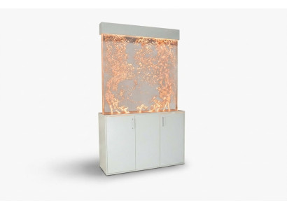 Mur d'eau avec colonne de base armoire de séparation étagère vitrine