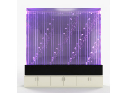 Moderner Teilungswasser-Dekorationswände LED-Wasserwand beleuchtete Wand