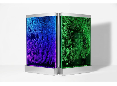 Étagère de division Armoire d'eau Mur Colonne Murs LED 120x200