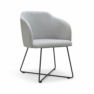 Groupe de 8 chaises inclinables modernes Ensemble Suite Upholstery Armrest Green