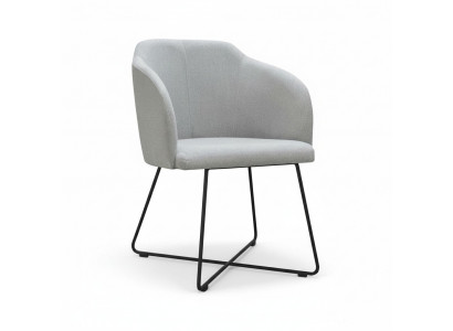 Groupe de 8 chaises inclinables modernes Ensemble Suite Upholstery Armrest Green