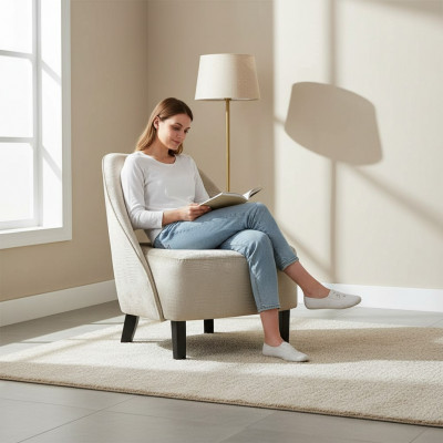 Fauteuil 6x Fauteuil de salon Chaise Club Salon Restaurant Groupe