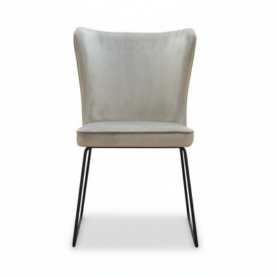 Chaise 8x Ensemble de chaises de salle à manger avec accoudoirs tissu fauteuil lounge rembourré neuf Club