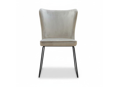 Chaise 8x Ensemble de chaises de salle à manger avec accoudoirs tissu fauteuil lounge rembourré neuf Club