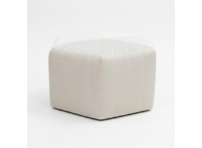 Repose-pieds en tissu Ottoman Velours Tabouret Pouf Pouf Textile