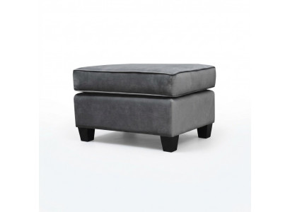 Tabouret Tabouret Pouf Pouf Repose-pieds Ottoman Velours 75x53m
