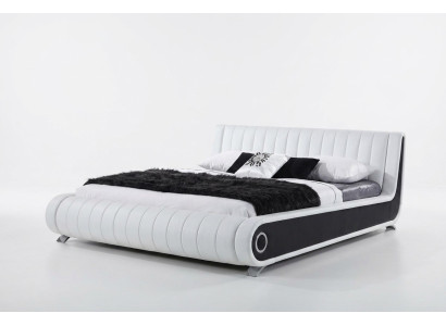 Lit de designer Lit de mariage Lit rembourré Lit de chambre Lit en cuir Lit neuf