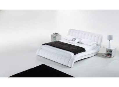 Lits Lits Rembourrage Double Mariage Hôtel Luxe Cuir Moderne Décoratif Designer