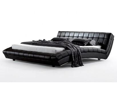 Lit Lits Tapisserie Double Mariage Luxe Cuir Moderne Designer Chambre