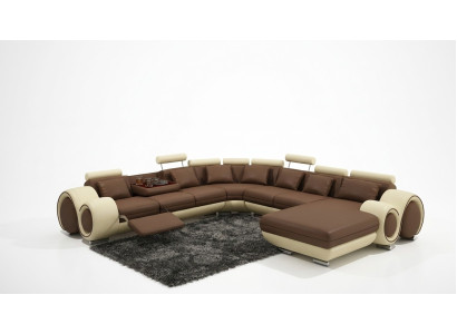Sofas U-form Sofa Couch Suite d'ameublement Paysage vivant Design Canapé d'angle