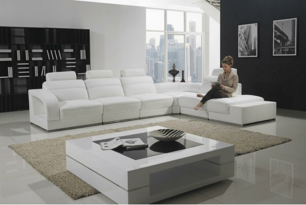 Paysage vivant Suite d'angle Sofa Canapé d'angle Canapé Suite Tapisserie Canapé d'angle
