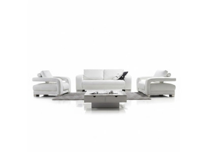 Ensemble de canapés Design Canapés Rembourrage Cuir 311 Ensembles de places Assises Cuir