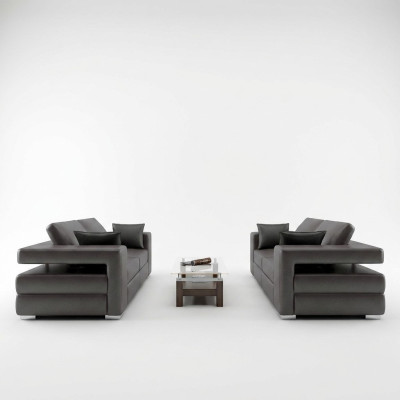 Sofas Modern Canapés Rembourrage 3 places Ensemble de canapé Sets Set nouveau
