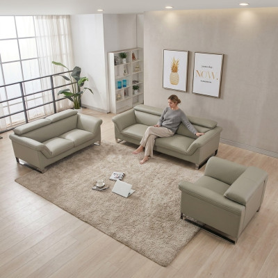Ensemble de canapés en cuir, canapé, canapé, canapés 3 places, canapé en tissu, canapé 3 pièces, fauteuil