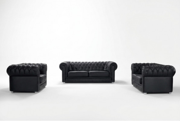 Canapé en cuir canapé canapé ensemble de canapés design moderne sofas