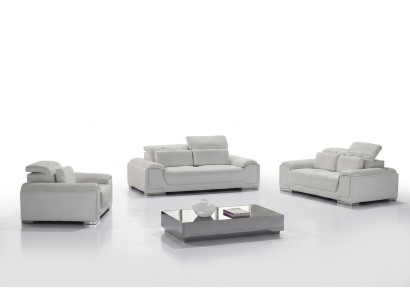 Ensemble de canapés Canapés Design Canapés Rembourrage 311 Ensemble de places Assise en cuir