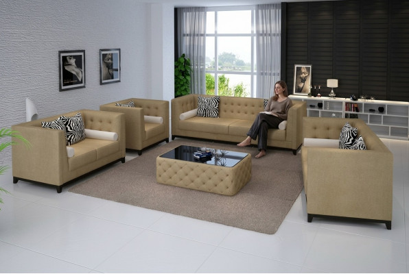 Canapé en cuir Ensemble de canapé en cuir Siège Suite Design Canapé moderne
