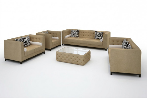 Canapé en cuir Ensemble de canapé en cuir Siège Suite Design Canapé moderne