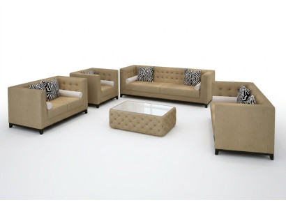 Canapé en cuir Ensemble de canapé en cuir Siège Suite Design Canapé moderne