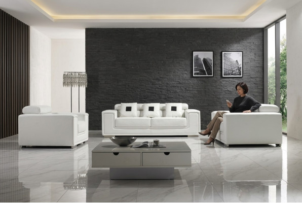 Suite canapé en cuir ensemble de canapés 32 places canapé rembourré canapé canapé design neuf