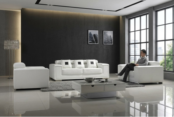 Conception Canapés Sofas 311 Ensemble de canapé Set Sets de canapés en cuir