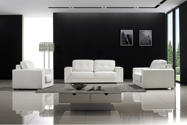 Ensemble de canapés Design Canapés Canapés 311 places Ensemble de canapé en cuir