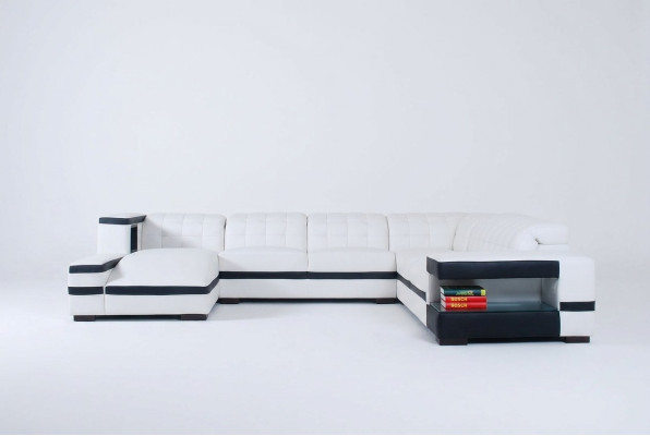 Canapé design canapé canapé d'angle avec tabouret Suite Paysage vivant Tapisserie