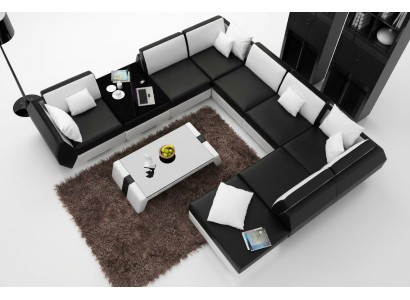 Suite rembourrée Canapés Canapés nouveau Canapé Canapé Salon paysage Coin suite