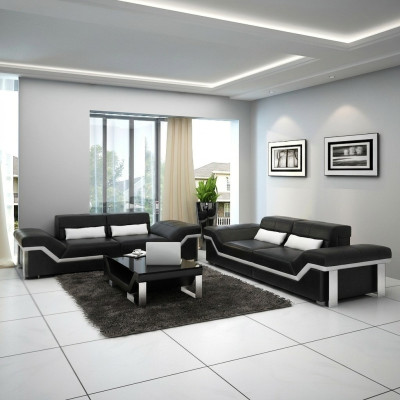 Ensemble de canapé 3+3 places design canapé rembourré canapés canapé moderne