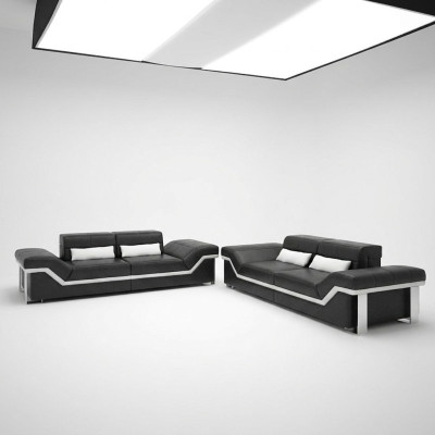 Ensemble de canapé 3+3 places design canapé rembourré canapés canapé moderne