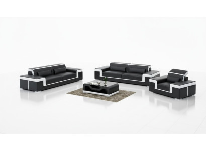 Canapés rembourrés Canapé Moderne Ensemble de Luxe 3+2+1 Places Nouveau Design de Canapé