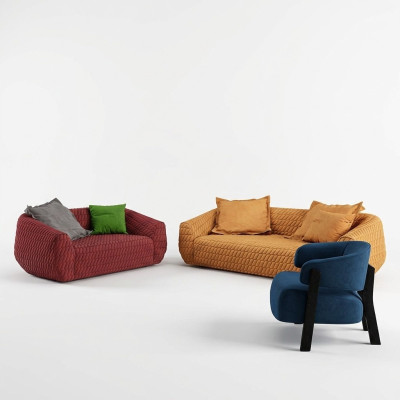 Canapé Ensemble de canapé 3+2+1 Design Upholstery Couches Canapé Moderne