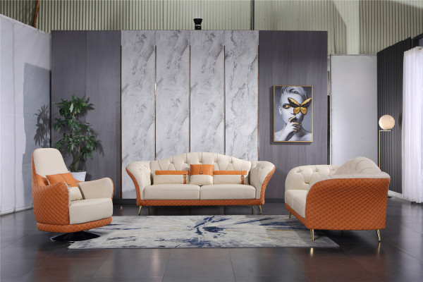 Ensemble de canapé moderne 3+2+1 places Design Canapé Tissu Canapé Canapés