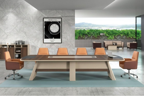Tables de conférence Ameublement Bureau Mobilier de bureau Tables Table de réunion 360 cm neuf