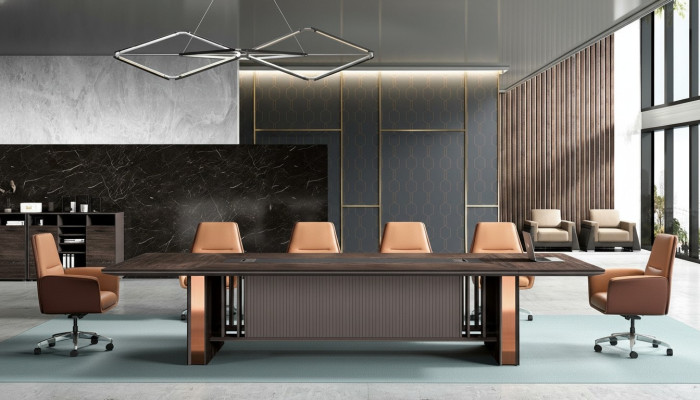 Bureau Mobilier de bureau Tables Réunion Tables de réunion Ameublement Table 360cm neuf