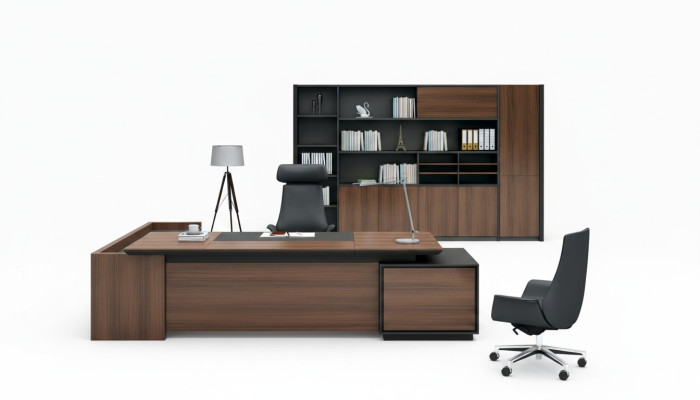 Bureau Bureau Bureau d'angle Bureau d'ordinateur Table de travail Entreprise Mobilier