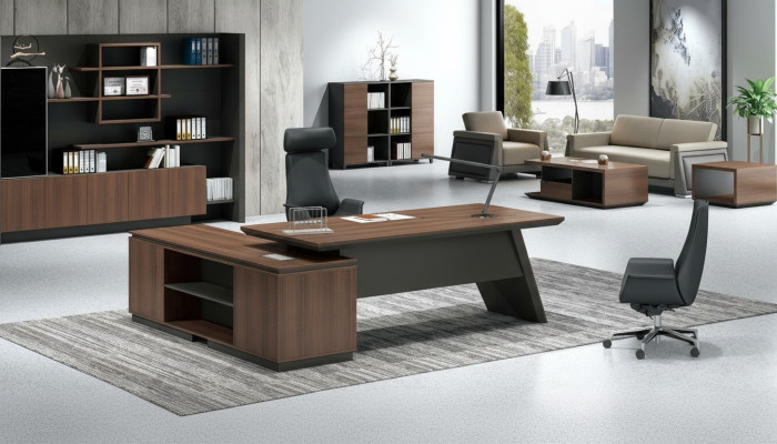 Mobilier de bureau Table avec tiroirs Salle d'étude Bureau à domicile
