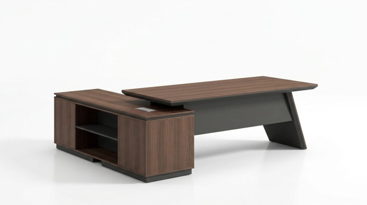 Mobilier de bureau Table avec tiroirs Salle d'étude Bureau à domicile