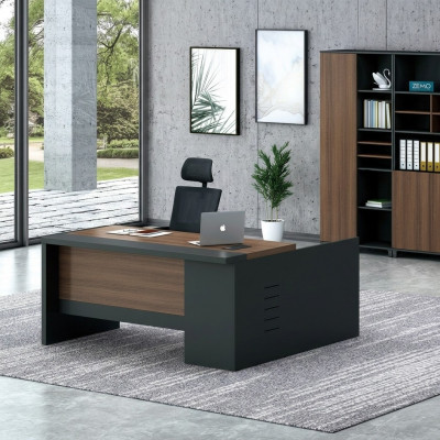 Bureau d'angle Bureau à domicile Grandes tables de chef Mobilier de bureau