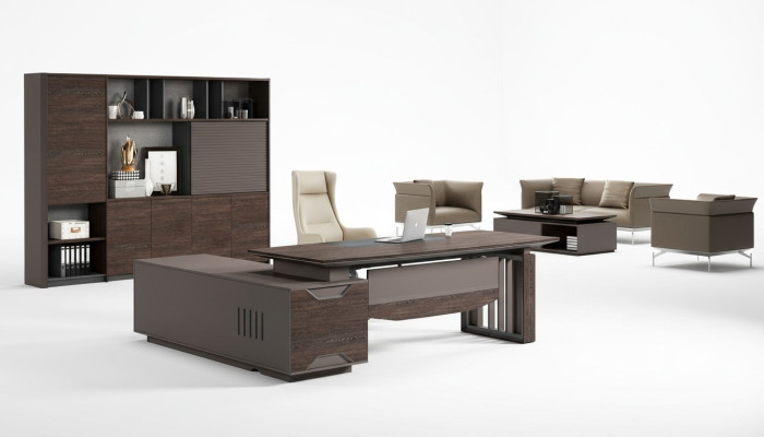 Bureau Bureau d'angle Bureau d'ordinateur Bureau de bureau Table de travail Entreprise