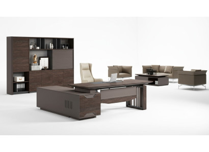 Bureau Bureau d'angle Bureau d'ordinateur Bureau de bureau Table de travail Entreprise